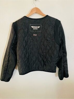 Bikers Club Women's Black Quilted Insert Thinsulate Size Small